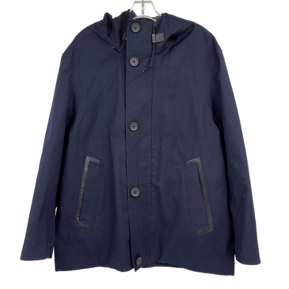 Mackage Other - Mackage Navy Blue Raincoat | XL Regular Poly/Rayon Shell